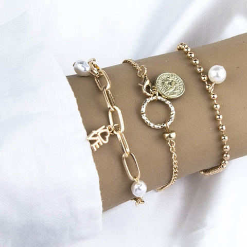 Boho Layered Bracelets Set Boho Layered Bracelets Set