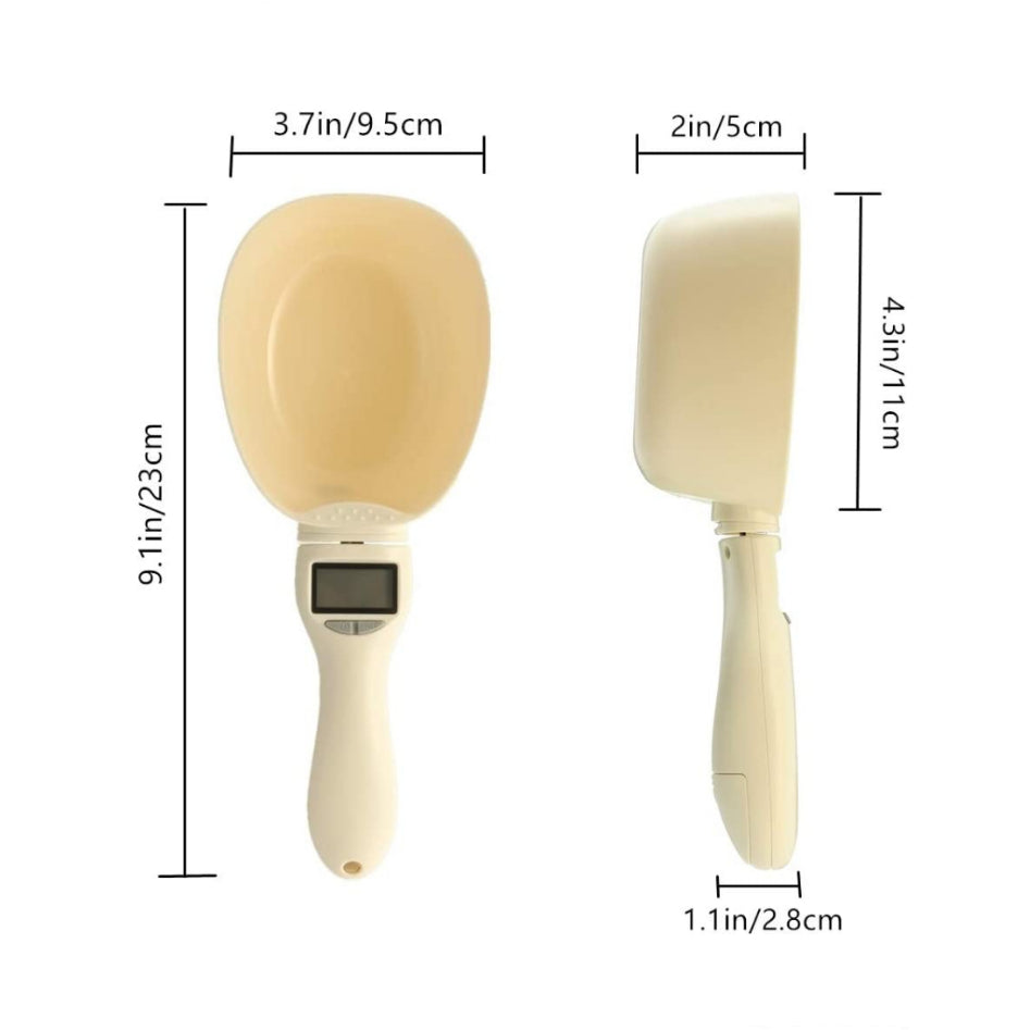 Pet Food Measuring Spoon With LCD Display Pet Food Measuring Spoon With LCD Display