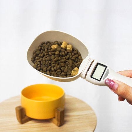 Pet Food Measuring Spoon With LCD Display Pet Food Measuring Spoon With LCD Display
