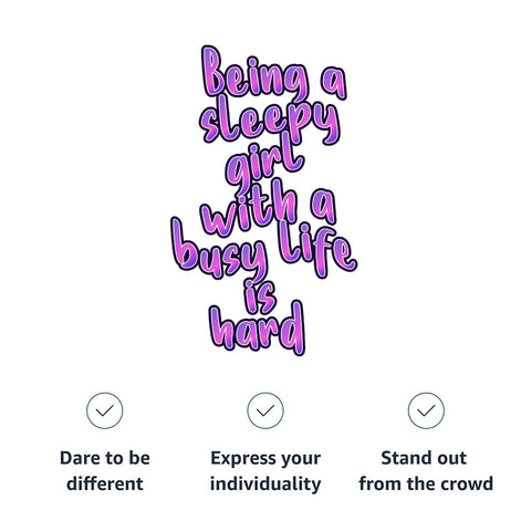 Being a Sleepy Girl Women's Cropped Hoodie - Cool Design Cropped Hoodie - Best Print Hooded Sweatshirt Being a Sleepy Girl Women's Cropped Hoodie - Cool Design Cropped Hoodie - Best Print Hooded Sweatshirt