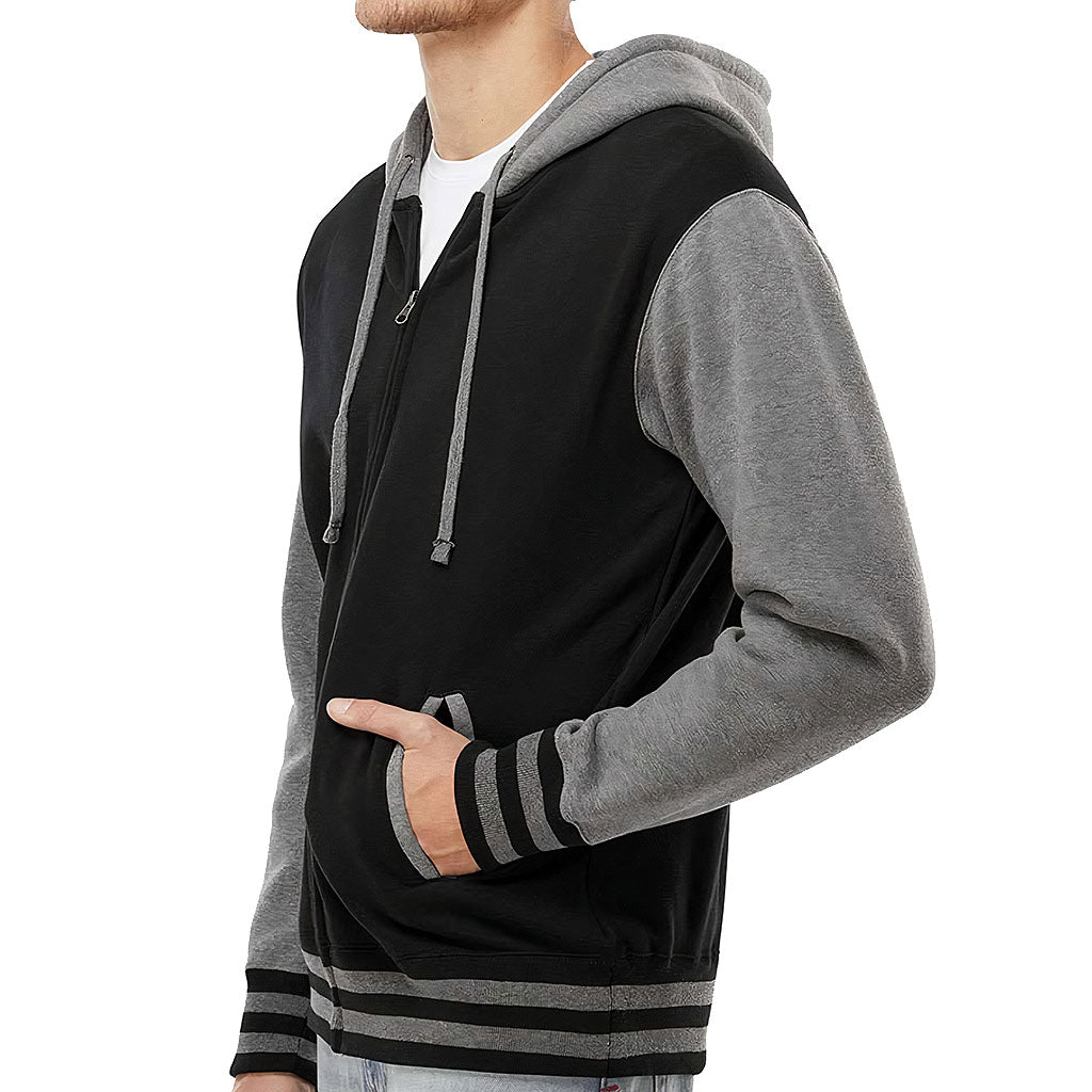My Wife Is Always Right Varsity Hoodie - Cool Design Zip Hoodie - Trendy Hooded Sweatshirt My Wife Is Always Right Varsity Hoodie - Cool Design Zip Hoodie - Trendy Hooded Sweatshirt