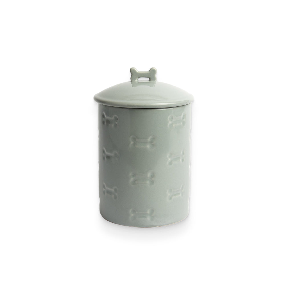 Manor Grey Treat Jar Manor Grey Treat Jar