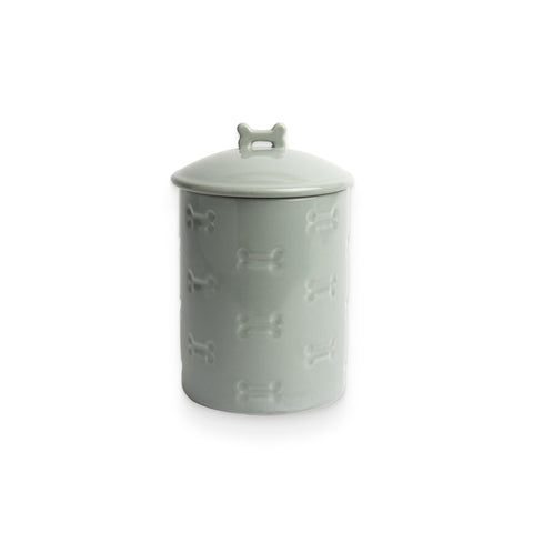Manor Grey Treat Jar Manor Grey Treat Jar