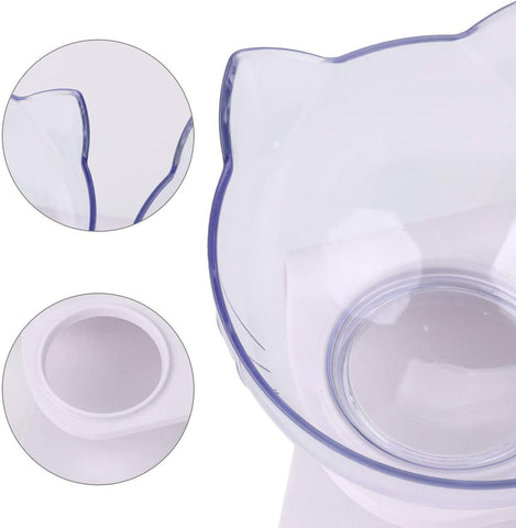 Non-Slip Cat Bowls with Raised Stand